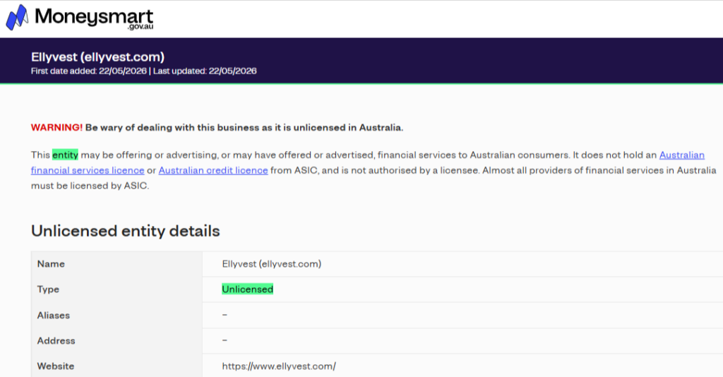 ASIC-Investor-warning