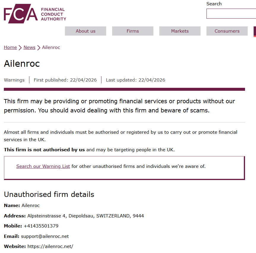 Ailenroc FCA