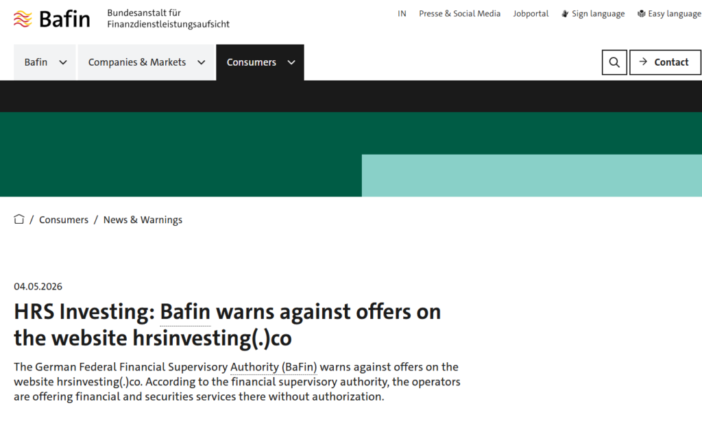 Bafin-warns-against-hrsinvesting