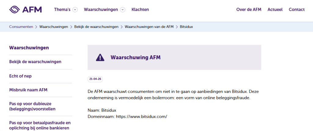 Bitsidux AFM
