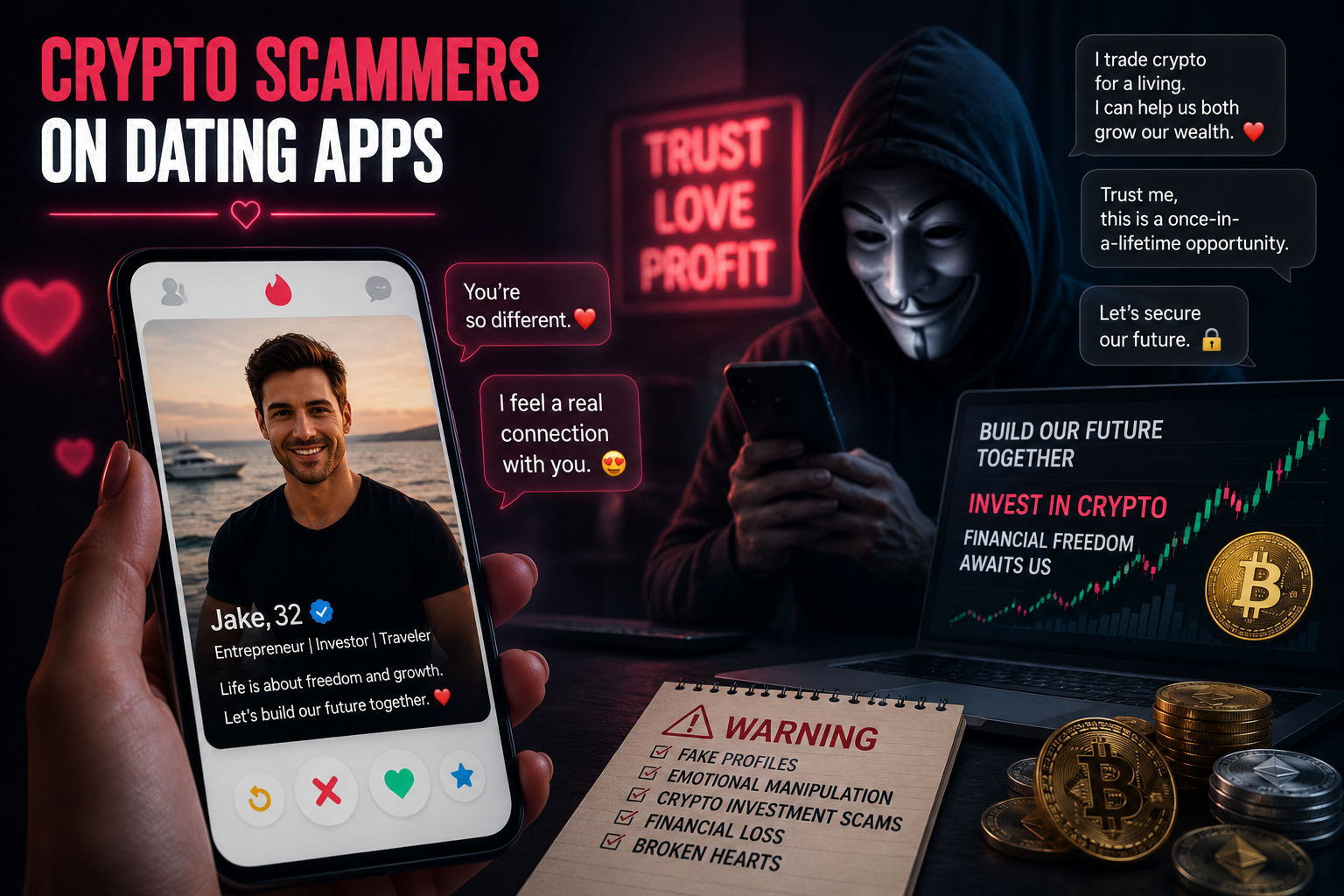 When Love Turns Into Loss: What You Must Know About Crypto Scammers on Dating Apps
